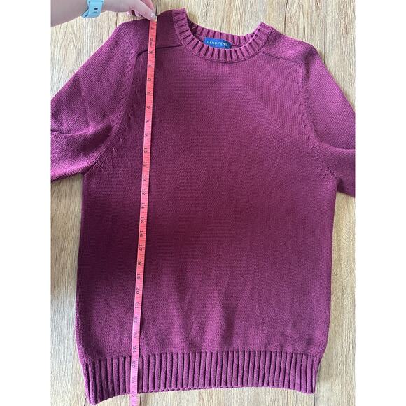 Land's End Red Knit Sweater Size Small - Picture 5 of 5